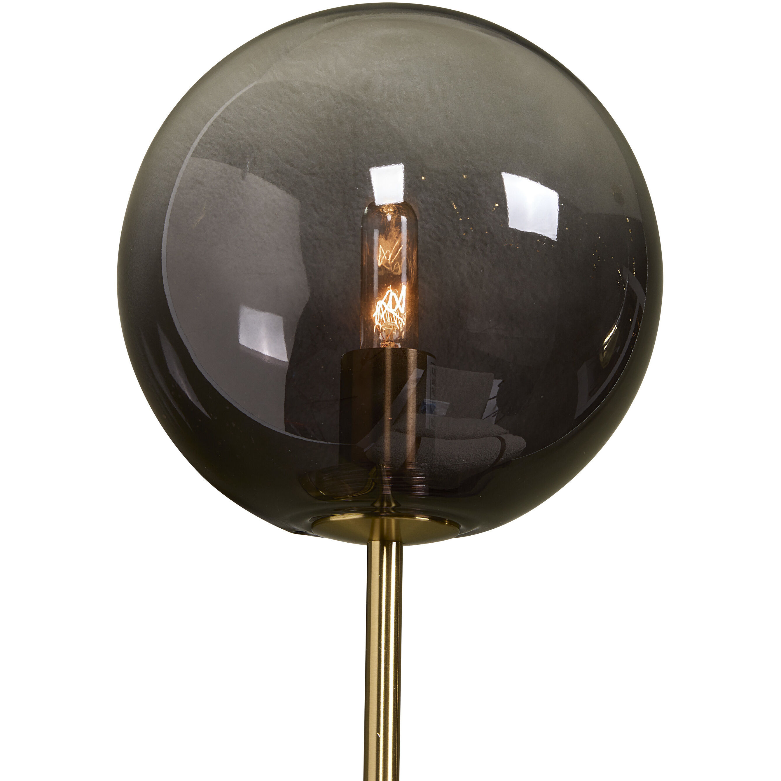 Izora LED 7 inch Brass / Smoke Grey Ombre Sconce Wall Light